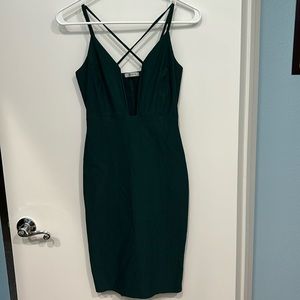 Papaya dress. Dark green. Sleeveless. Worn once. Excellent condition.